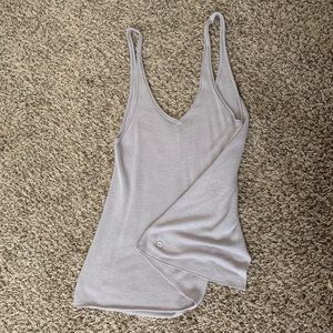 Lululemon Knitted Tank w/ Open Back